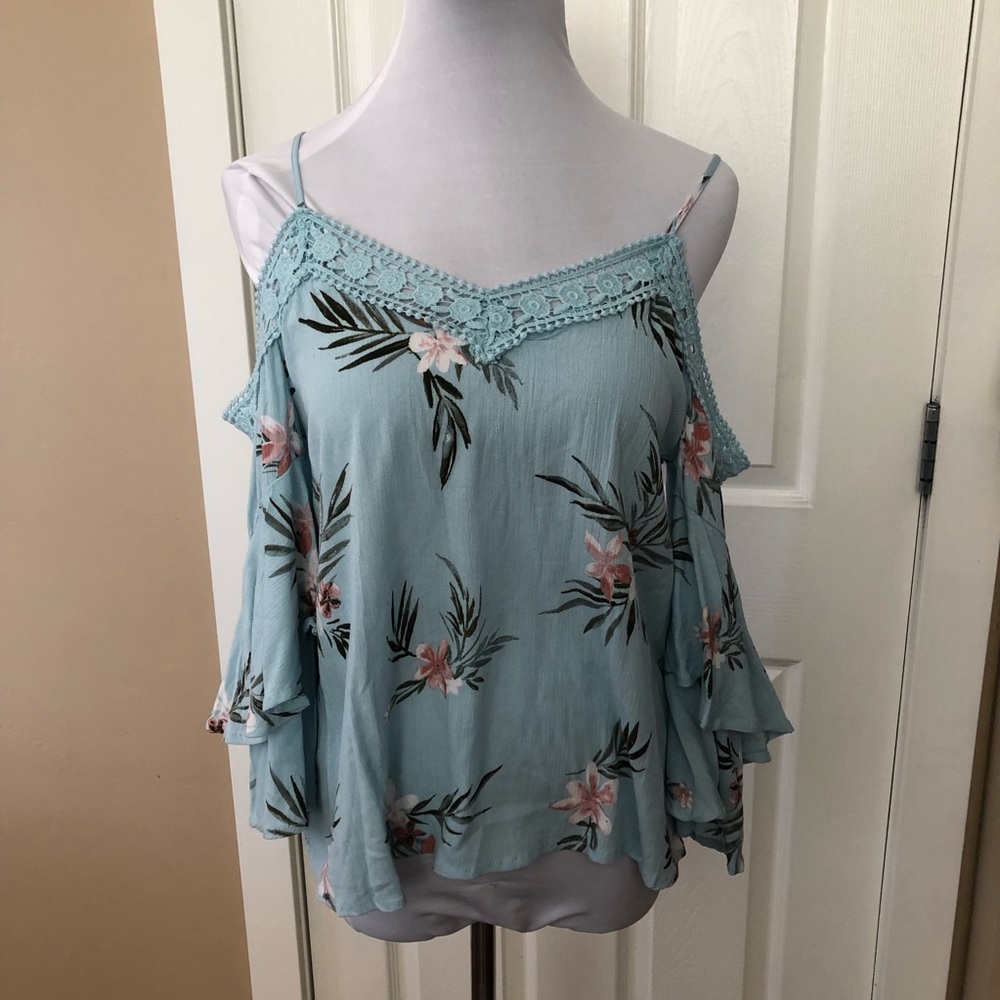 Aeropostale Cold Shoulder Top